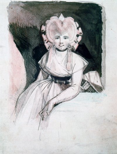 Portrét paní Fuseli, 1741-1825 od Johann Heinrich Füssli