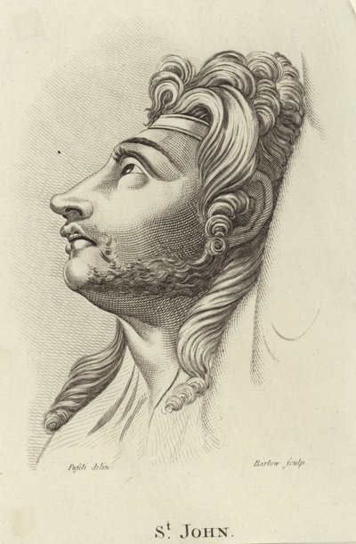 Svatý Jan od Johann Heinrich Füssli