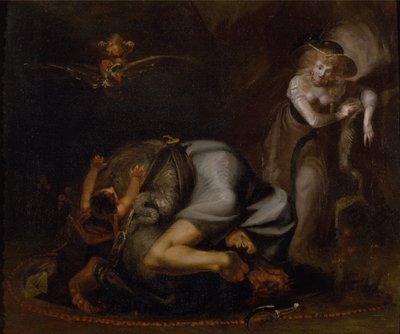 Scene of Witches, from The Masque of Queens od Bena Jonsona od Johann Heinrich Füssli