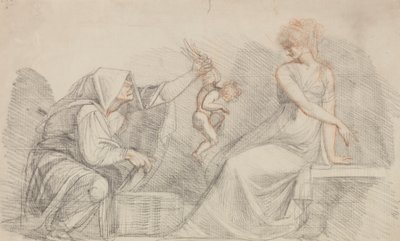Prodej Amorů od Johann Heinrich Füssli
