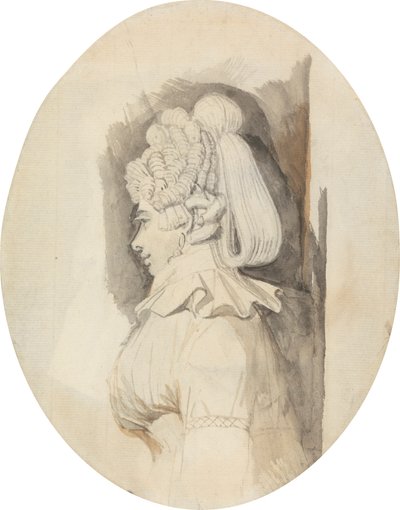 Studie dámy od Johann Heinrich Füssli