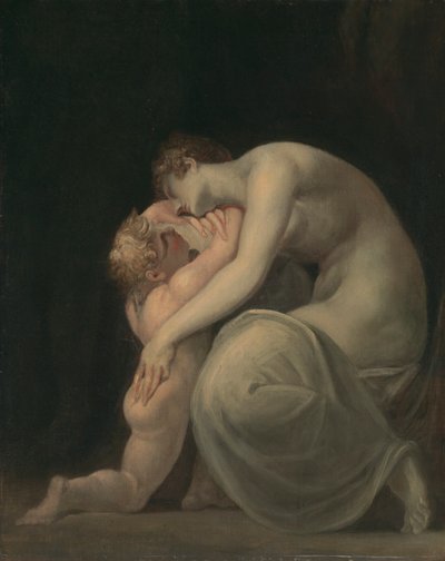 Tekemessa a Eurysakes od Johann Heinrich Füssli