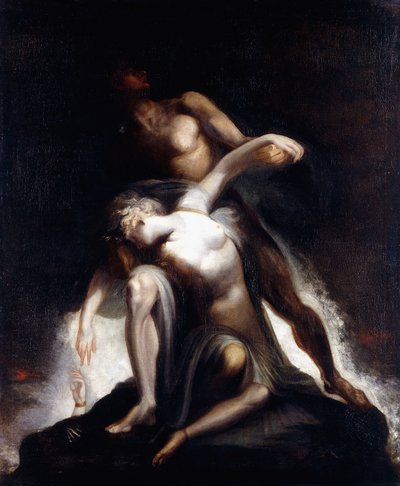 Vize potopy, od Johann Heinrich Füssli