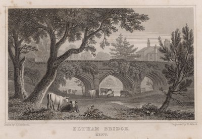 Eltham Bridge, Kent od Henry Gastineau