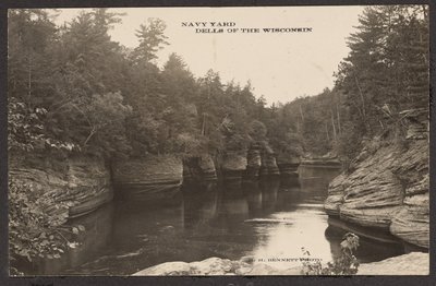 Námořní loděnice Dells ve Wisconsinu od Henry Hamilton Bennett