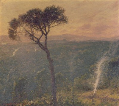 Ligurské údolí, asi 1910 (olej na plátně) od Henry Herbert La Thangue