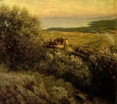 Provensálský hrad od Henry Herbert La Thangue