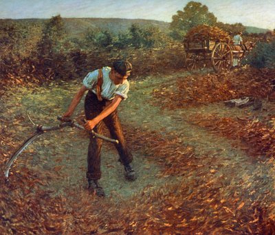Sečení Bracken, c1903, 1912. od Henry Herbert La Thangue