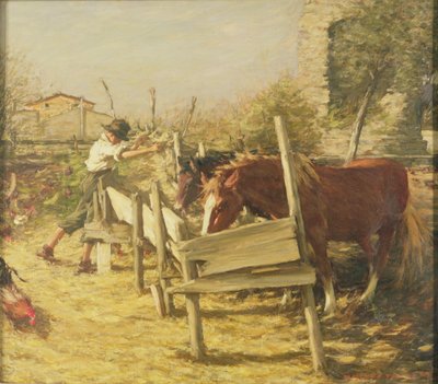 Appiánská cesta od Henry Herbert La Thangue