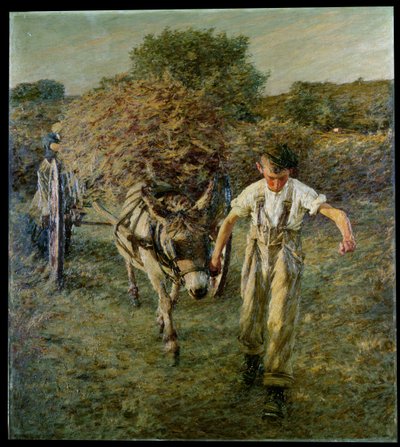 The Haywain, kolem roku 1889 od Henry Herbert La Thangue