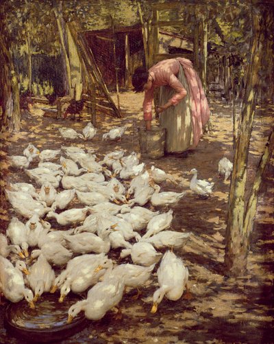 Malý holding, 1896 od Henry Herbert La Thangue