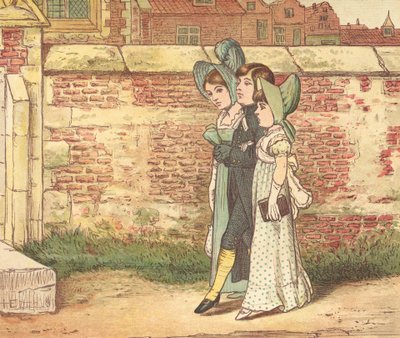 Církevní lidé (barevné lito) od Henry Hetherington Emmerson