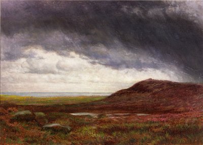 Moorland (akvarel a kvaš) od Henry Hetherington Emmerson