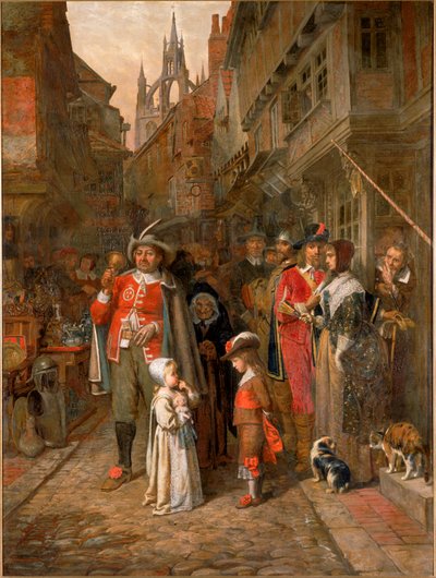 Ztracené dítě, kolem roku 1870 od Henry Hetherington Emmerson