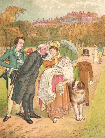 Princezna a biskup (barva lito) od Henry Hetherington Emmerson