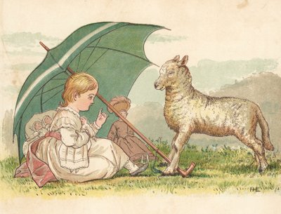 Princezna a beránek (barva lito) od Henry Hetherington Emmerson