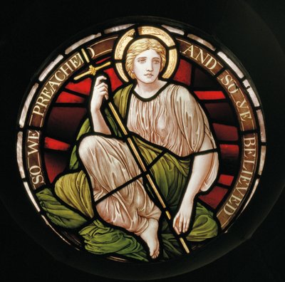 Faith, 1888 (vitráže) od Henry Holiday