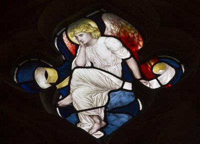 Čtyřlístek Tracery Angel, 1882 od Henry Holiday