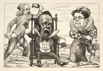 Jeho strach byl tak velký, že jeho vesta zbělela“ z The Hunting of the Snark, Agony in Eight Fits, od Lewise Carrolla, hospoda. 1876 od Henry Holiday