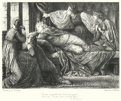 Hůl a Scrip (rytina) od Henry Holiday