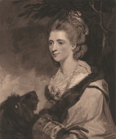 paní Huddesfordová od Henry Hoppner Meyer