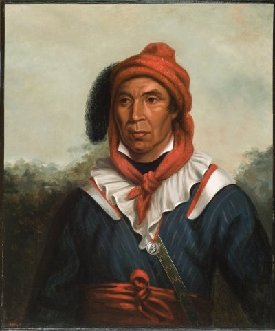 Julcee-Mathla (Seminole), kolem 1831-33 od Henry Inman