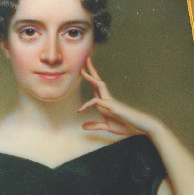 Laura Woolsey Johnson (1800 od Henry Inman