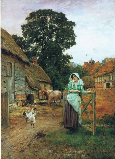 U brány farmy od Henry John Yeend King
