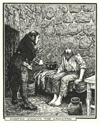 Dantes touží po hrnci (litho) od Henry Justice Ford
