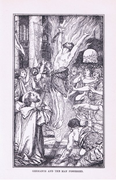 Germanus a muž posedlý, 1912 od Henry Justice Ford