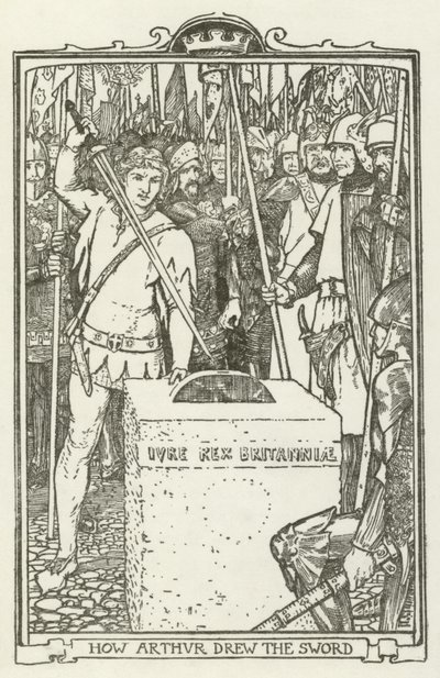 Jak Artur tasil meč od Henry Justice Ford