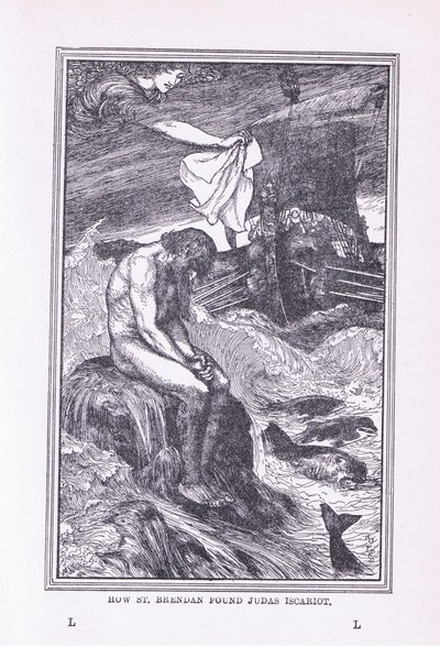 Jak svatý Brendan našel Jidáše Iškariotského, 1912 od Henry Justice Ford