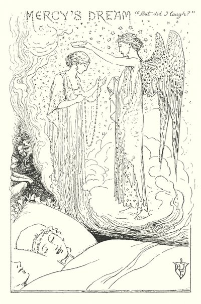Ilustrace k Pokroku poutníka od Johna Bunyana (litografie) od Henry Justice Ford