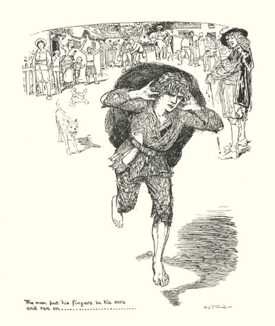 Ilustrace k Pokroku poutníka od Johna Bunyana (litografie) od Henry Justice Ford
