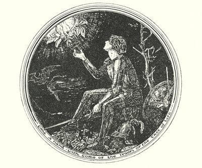 Ilustrace k Pokroku poutníka od Johna Bunyana (litografie) od Henry Justice Ford