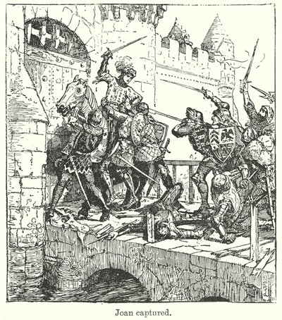 Joan zachycená (litografie) od Henry Justice Ford