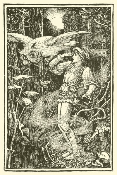Jorinde a Joringel (rytina) od Henry Justice Ford