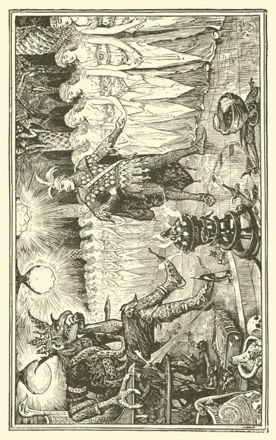 Král Kojata (rytina) od Henry Justice Ford