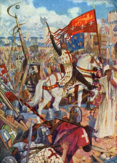 Král Richard I. ve Svaté zemi od Henry Justice Ford