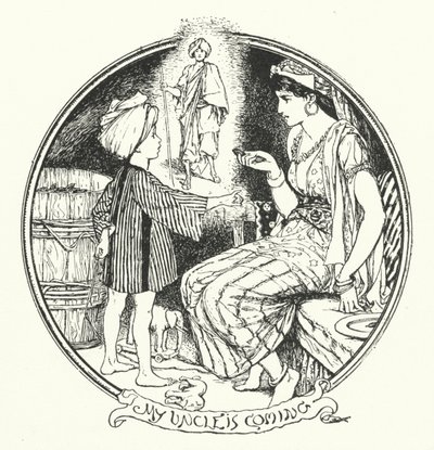 Můj strýc přichází (rytina) od Henry Justice Ford