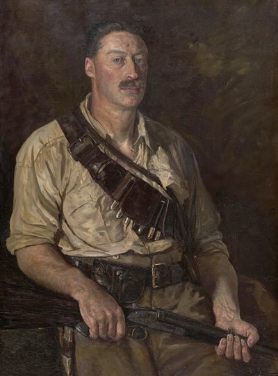 Richard John Cuninghame (1871-1925) od Henry Justice Ford