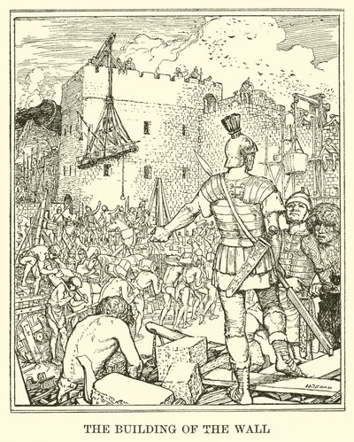 Stavba zdi od Henry Justice Ford