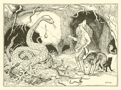 The Enchanted Watch (rytina) od Henry Justice Ford