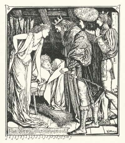 Objevený hrdina (rytina) od Henry Justice Ford