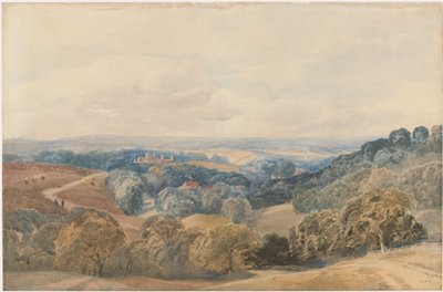 Krajina s hradem Crieff od Henry Jutsum