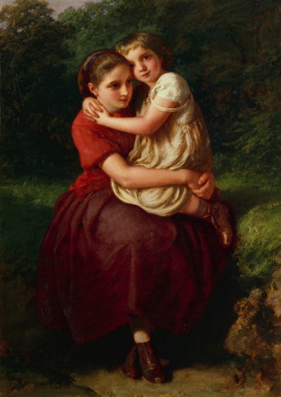 sestry (olej) od Henry Le Jeune