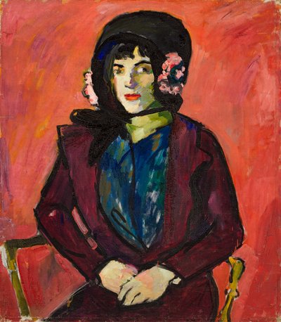 Portrét dívky, 1909-1914. od Henry Lyman Saÿen