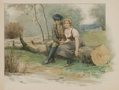 Highland Mary (chromolitho) od Henry Marriott Paget