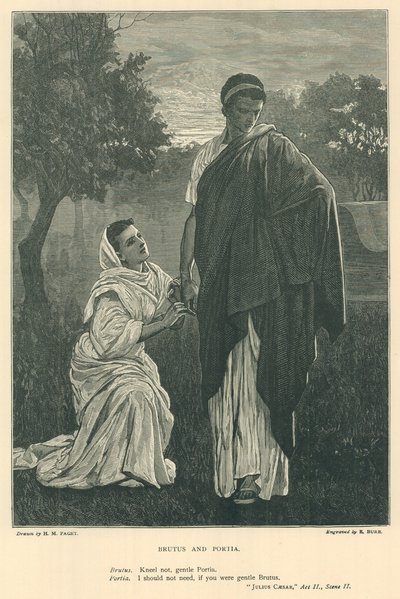 Ilustrace k filmu Julius Caesar od Henry Marriott Paget