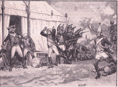 Překvapení pro Fredericka v Hochkirchu AD 1758 od Henry Marriott Paget